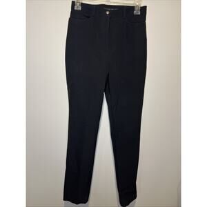 Jenne Maag Stretch Straight Leg Black Women’s Pants Size Small